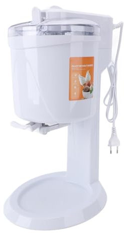 Maker de Crème Glacée électrique, 1L Mélanger Automatiquement une Petite Machine de Yogourt Glaciale pour la Fabrication de Sorbet Glacial Créations Cool (BAOFUYA6s5u1gncqf-11)