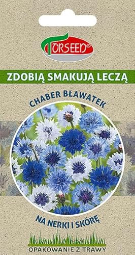 Verdica Semi di fiordaliso blu Centaurea cyanus – Fiori vividi per fiori recisi e giardini, altezza 30-90 cm, piantagione primaverile, confezione ecologica (2 grammi)
