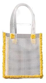 LXHZSY Plastic Canvas Für Taschen Stricken, Weben, Kunststoff-Netzblatt, DIY, Nähen, gewebte Tasche, Schultertasche, Umhängetasche, Handtasche, Geldbörse, Zubehör, Häkeln, Häkelprojekte(Style2)
