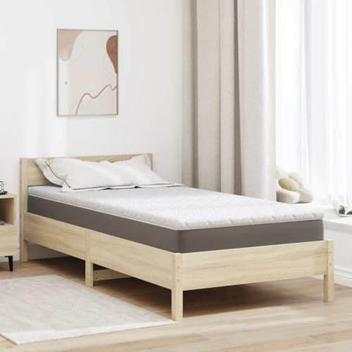 Coprimaterasso in Schiuma PU, Supporto Equilibrato e Comfort Quotidiano, Coprimaterasso, proteggi materasso, Adatto per Camera da Letto e Zona Notte, Bianco, 200x100x5 cm