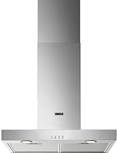 Zanussi ZHB62670XA / Abluft oder Umluft / 60cm / Edelstahl/max. 415 m³/h/min. 62 – max. 73 dB(A) / C/Kurzhubtasten