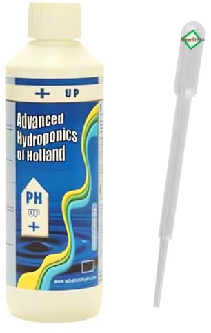 Weedness Advanced Hydroponics pH-Plus + 1 Liter Dünger - ph-senker Heber Pflanzen Grow Anbau Indoor Down Granulat Tomaten Rasen Orchideen