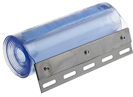 RS PRO PVC Streifenvorhang Transparent, 2mm x 200mm 2m