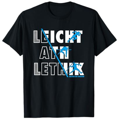 Leichtathletik Leichtathlet Männer Jungen T-Shirt