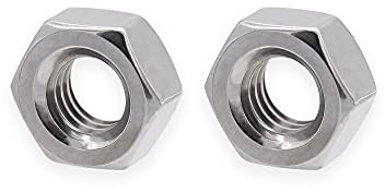 VictorsHome M3 Hex Nuts, M3 x 0.5mm Stainless Steel 18-8 304 A2-70 Metric Coarse Thread Hexagon Nut 50pcs