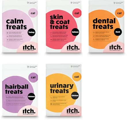 Itch Healthy Pet Treats for Cats - Taster Variety Multipack