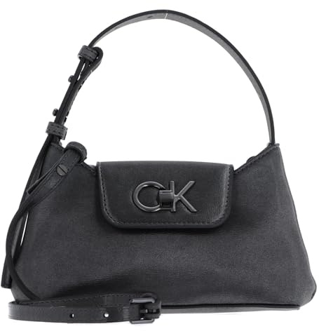 Calvin Klein Umhängetasche Re-Lock Mini Crossbody Bag Gunmetal anthrazit