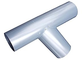 Braga per pluviali a V - Lamiera - Diam. Ø80 mm Ø100 mm - Vari colori (Testa di moro, Bianco grigio. Grigio antracite, ecc.) (Ø100, Testa di moro)