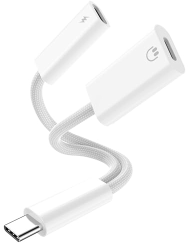 ACAGET USB C to for Light-ning Audio Adapter for iPhone 17 16 15 Pro Max