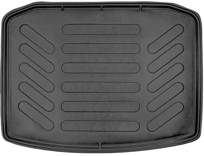 Rizline Passgenau 3D Kofferraumwanne Kompatibel mit Seat Ateca 4Drive 2016-2025 ** Modelle ohne Reserverad ** Kofferraummatte Schutzmatte Zubehör Antirutschmatte TPE Gummi Dauerhaft