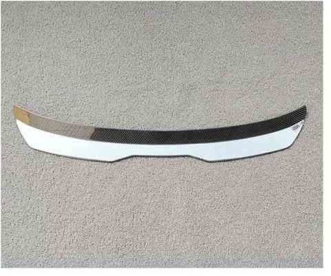 Auto Spoilerlippe Für VW Für Golf 5 Für GTI Mk5 MK5 R32 ABS Heckspoiler Sport Dach Lip Spoiler Auto Schwanz Flügel Dekoration Auto Hinten Flügel Auto Heckspoiler Heckflügel(Unpainted)