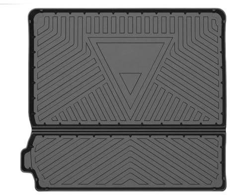 DATOUJLS Cache-Bagages arrière pour Peugeot 5008 T87 2017 2018 2019 2020 2021-2024 Tapis De Coffre De Voiture Tapis De Plateau De Coffre Accessoires Intérieurs