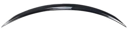 JUNPIY Auto-Heckspoiler, for, for C-Klasse, for Coupé, for W205, for AMG, for C180 2-Türer 2015-2021 Heckspoilerflügel Kofferraumsplitterlippe Auto Heckspoiler(Carbon Fiber Look Black)