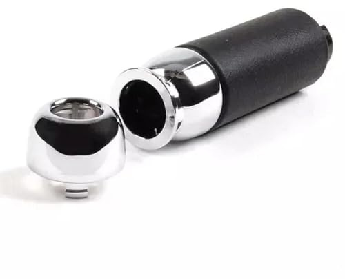 Palanca de freno de mano con mango negro con punta cromada para MINI Cooper (R50/R53) 2001-2006