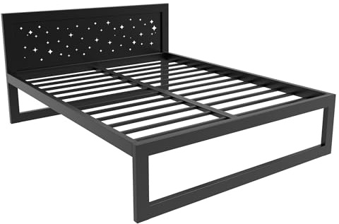 MetaloPro Metallbett Ryka Standard Muster 10 160x200 cm – Extreme | Hochwertiges Metall, ideal für Schlafzimmer und Gästezimmer, einfach aufzubauen, besonders design und durchweg quietschfrei