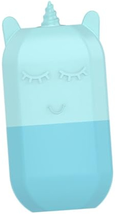 DECHOUS Rodillo Alivio en Forma de Facial Hielo de Unicornio Portátil Silicona Masaje y Hinchazón Cutáneo para Adecuado para Cuidado Facial de Mujeres