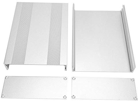 Scatola di progetto in alluminio, custodia in alluminio per PCB Scatola di raffreddamento per strumenti elettronici Progetto 54 * 145 * 200mm, per prodotti elettronici