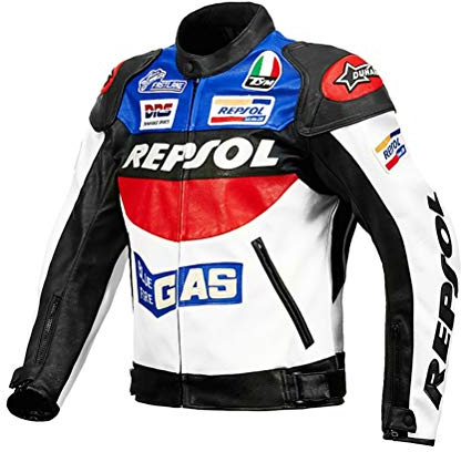 MTTKTTBD Cuir Veste Moto Racing Blouson Motard Protections CE Gilet Thermique Homme CE Armored Imperméable Respirante Textile Veste