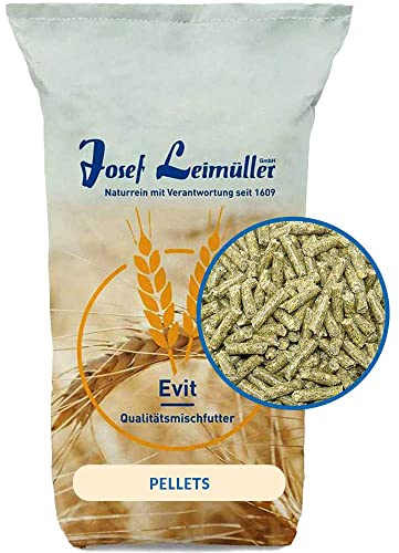 Leimüller Kaninchenfutter Pellets Classic 5kg Hasenfutter Kaninchen Hase | Ohne Gentechnik, aus Österreich, für Erhaltung & Zucht aller Rassen, Qualitätsfutter