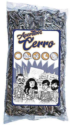 1 kg. Pipas - Graines de Tournesol Géantes Grillées et Salées, une collation très espagnole - Pipas Tostadas y Saladas (2x500g.)