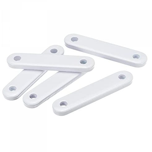 uxcell Curtain Weights (50g), Drapery Iron Weight for Bathroom Home Curtains Tablecloth Flags, White, 10Pcs