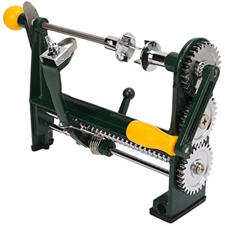 Pelador de Manzanas, Pelador de Frutas de Acero Inoxidable de Pelado Rápido para Pelar Naranja, Limón, Pera, Melocotón, Descorazonador y Rebanador de Manzanas de Larga Duración, para