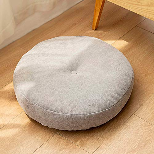 AYMAYA Floor Cushion For Meditation Yoga Cushion Meditation Pillow Yoga Pillow Round Chair Cushions,Seat Cushion,Meditation Cushion,Dining Office-D Small