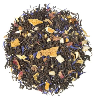 TEA SHOP - Té Rojo (Pu Erh) Gracia Blend Red 250g - 125 Tazas - Formato a Granel - En Hojas - Dulce y Afrutado - Detox y Digestivo