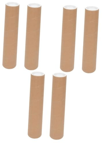 Gatuida 3 Sätze Robustes Versandrohr Entwurf Plakatröhre Thermischer Aufkleber Kartenröhre Verpackung Flussröhren Für Schwimmende Schwerlast Bausatz Vor Etikett Punkt Post- Abs 2 Stück * 3