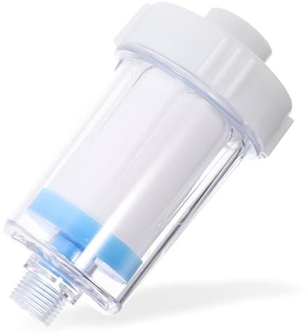 iplusmile Filtro Multifuncional para Lavadora y Ducha con Filtrante de Malla Sedimentos Impurezas y Metales Fácil Instalación y Compatible con Grifos y Ducha para Agua Limpia y Ropa