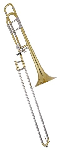 Leichte Posaune Professionelle B Posaune mit lackiertem goldfarbenem Messing