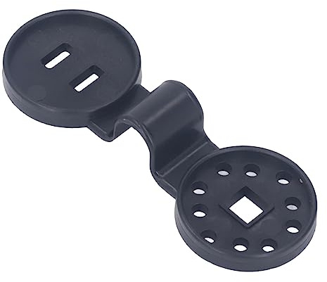 Ausla Clips pour Tissu d'ombrage 100 Pièces, Plastique ABS Robuste, Maintien sécurisé pour Serre, Tente de Camping, Bâches