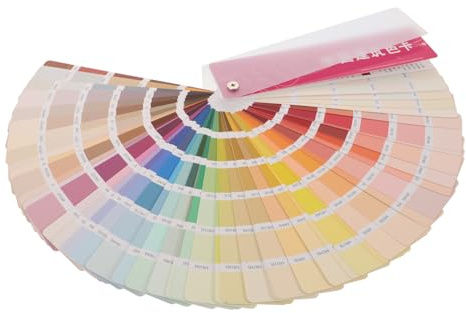 Uonlytech Nuancier Ral Peinture Carte Échantillon Couleur Standard Papier et Plastique pour Décoration Intérieure et Projets de Bricolage Artistique