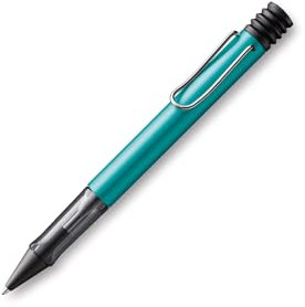 Lamy AL-star Turmalin - Kugelschreiber mit transparentem ergonomischem Griff - leichtes Aluminiumgehäuse - inklusive Mine M 16 schwarz