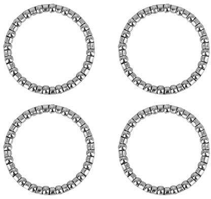 X AUTOHAUX 4 Stück Käfig Kugellager 40 mm x 20 Kugellagerkäfige Radlagerhalter für Fahrrad