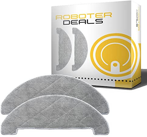 HRobotic Accessoires Mikrofaserpad (2 Stück) für Viomi S9 Staubsaugroboter
