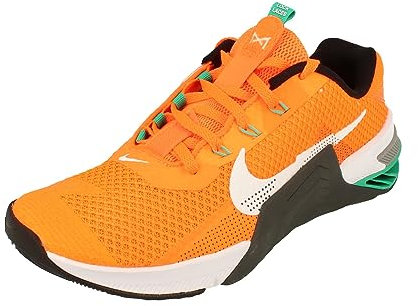 NIKE Metcon 7 Hombre Trainers CZ8281 Sneakers Zapatos (UK 7.5 US 8.5 EU 42, Total Orange White 883)