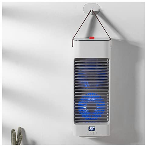 VVLXRIC Mini Condizionatore USB A Basso Rumore 3 velocità Mini Cooler Durevole Forte Rinfrescatore d'Aria per Il Dormitorio Domestico Dell'Ufficio ECC