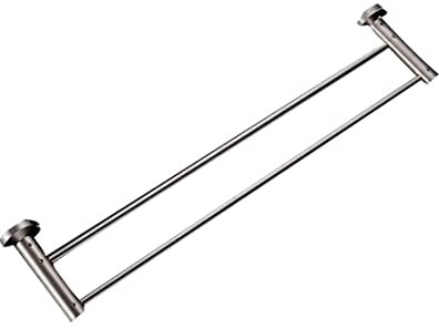 Handtuchständer Handtuchhalter, WC, Für Aufhängen, Doppelte Wandhalterung, Badezimmer-Handtuchhalter, 304 Edelstahl, Hardware-Zubehör, Dusch-Organizer Handtuchstange (Size : 80.5cm)