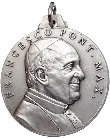 I G J MÉDAILLE DU JUBILÉ 2025 (PAPE FRANÇOIS/LOGO OFFICIEL DU JUBILÉ)- LES MÉDAILLES DES SAINTS PATRONS - 100% FABRIQUÉ EN ITALIE