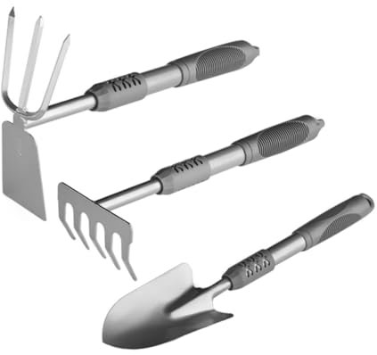 Toddmomy Kit De Pelles De Jardinage Multifonctionnelles pour Jardinage Plantation avec Poignée Ergonomique