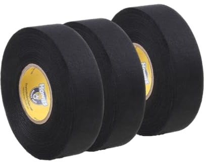 Howies 3 Pak Eishockeytape Cloth schwarz 3x24 Zoll