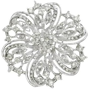Broche para mujer, ropa, broches y pinos, joyas de plata, para cumpleaños, Navidad, decoración de vestido de fiesta