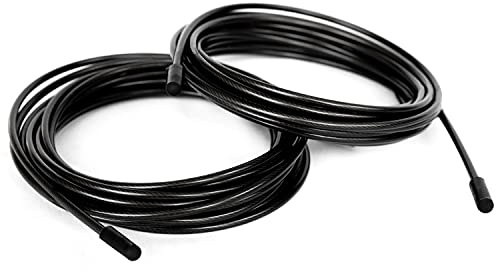 Cuerdas de Repuesto BRANK SPORTS para Cuerda de Saltar - Longitud de 3m - Cuerdas de Saltar para Adultos, Hombres, Mujeres y Niños - Cuerda de Velocidad para Boxeo y Gimnasio - Apta Cuerdas con Pesas