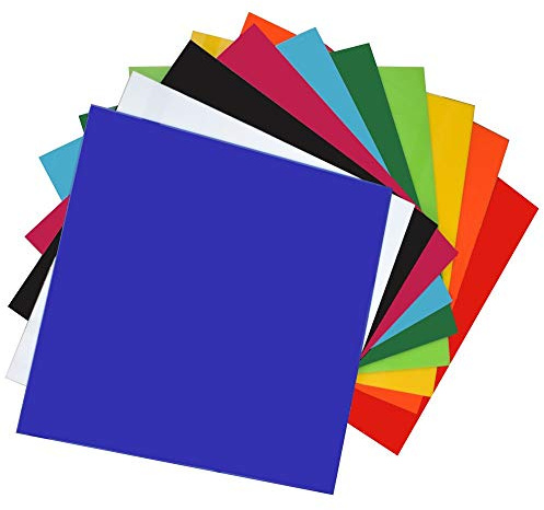 iblunt Acryl-Kunststoffplatten Acrylglasplatte Acrylicglasplatten Acrylglas Zuschnitt 3mm dick 305 mm x 305 mm, für Schilder, DIY-Projekte, 10 Stück und 10 Stück