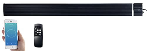 Semptec Urban Survival Technology Infrarotstrahler: IR-Dunkelheizstrahler mit WLAN, App, Timer, 3.200 W, IP65, schwarz (Dunkel Heizstrahler, WiFi-Heizstrahler, wasserdicht)