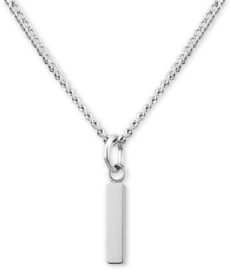 GD GOOD.designs Kette mit Buchstaben Silber - Wasserfest I hautverträgliche Halskette für Damen mit A-Z Anhänger I Initial Buchstabenkette