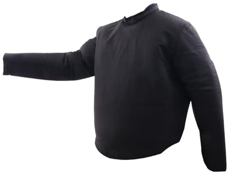 RJPzidK Giacca a Maniche Lunghe In Tela per Allenamento di Scherma Giacca da Scherma Tuta Protettiva da Allenamento per Scherma(S)