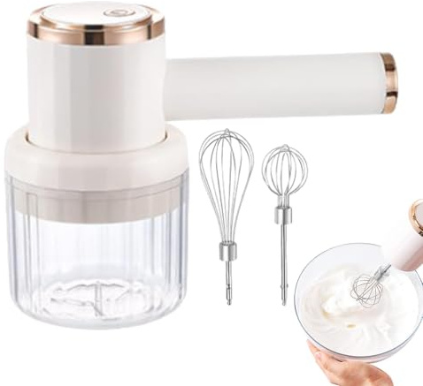 Pequeña picadora eléctrica, picadora de ajo eléctrica,Mezclador eléctrico con picadora de verduras recargable por USB - Picadora de verduras eficiente, picadora portátil para frutas, chile, frutas