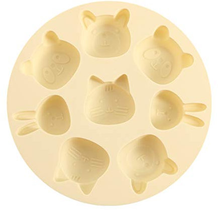Stampo in silicone a 7 cavità per gelato, fondente, decorazione torte, biscotti, strumenti da forno